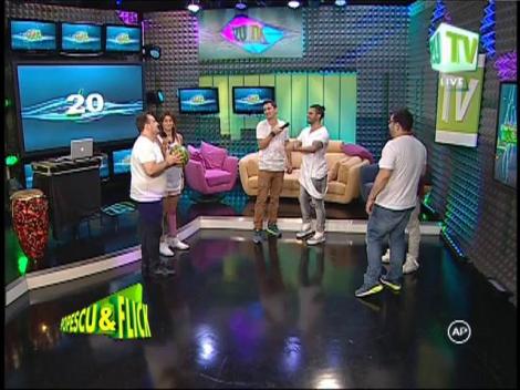 Pepe, Jimmy Dub și Arando au jucat ”Lapte gros” la ZU TV