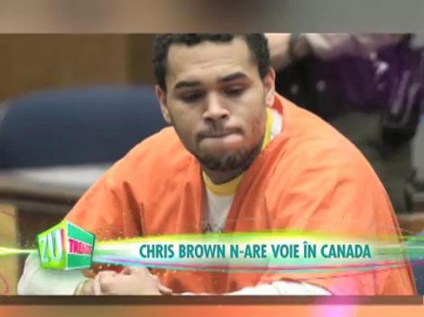 Chris Brown, interzis în Canada