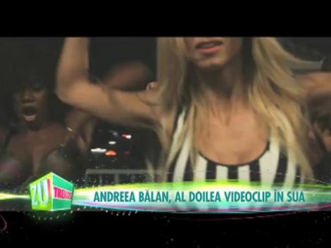 Andreea Bălan a mai filmat un clip în Statele Unite Ale Americii