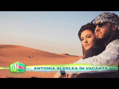 Antonia și Velea au plecat &icirc;n vacanță &icirc;n deșert