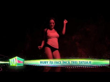 Ruby își mai face încă trei tatuaje