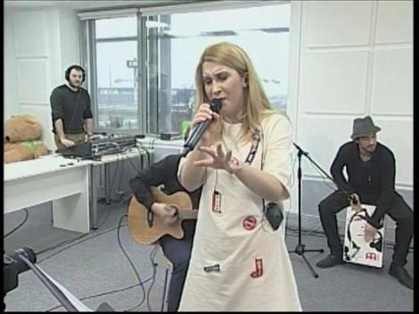 Adda a cântat ”Imnul femeii”, la Morning ZU