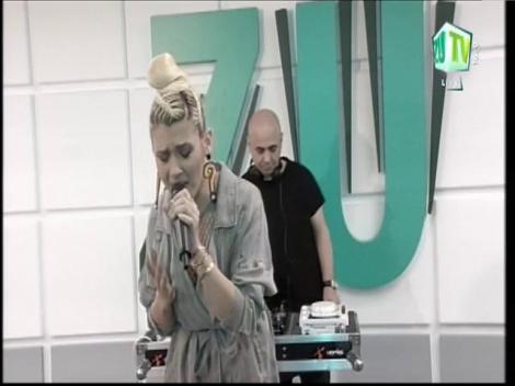 Alina Eremia, DJ Sava si What's Up live la Morning ZU