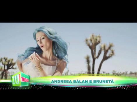 Andreea Balan e bruneta