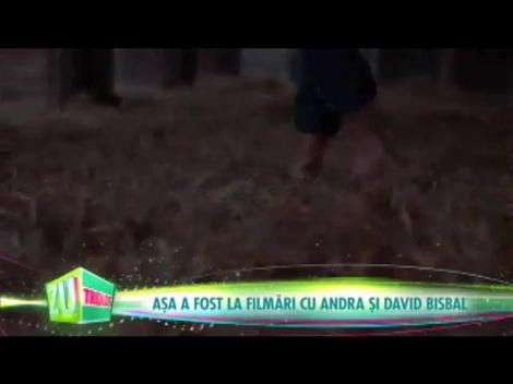 Andra și David Bisbal - Making Of