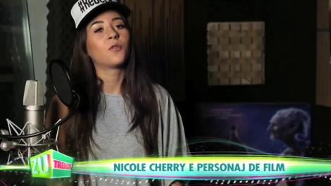 Nicole Cherry dă voce unui personaj de animație