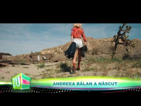 Andreea Bălan e mămică de fetiță