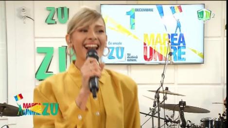 Alina Eremia i-a lăsat mască pe toți! Apariție extrem de sexy la Marea Unire ZU! (VIDEO)