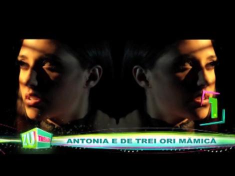 Antonia a născut al treilea copil