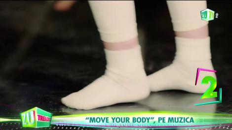 Sia a lansat videoclip-ul piesei "Move your body", compusă special pentru Shakira. Vedeta i-a găsit înlocuitoare fostei dansatoare. O fetiță de 8 ani