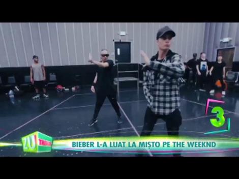 Bieber face mișto de The Weeknd pe Instagram