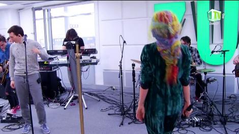 Premieră la Morning ZU! Delia și The Motans cântă "Weekend"