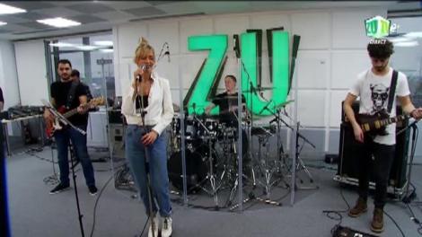 VIDEO de pus pe repeat! "Poartă-mă", noua super melodie a Alinei Eremia, s-a auzit pentru prima dată, LIVE, la ZU!
