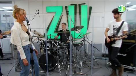 Alina Eremia se pregătește de concertul celor de la ”Kings of Leon” în România și face show, LIVE, pe piesa "Sex on fire"