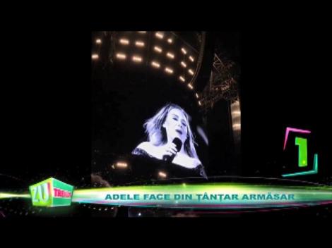 Adele a luat-o razna chiar în timpul unui concert! Fanii au privit nedumeriți cum artista țipă pe scenă