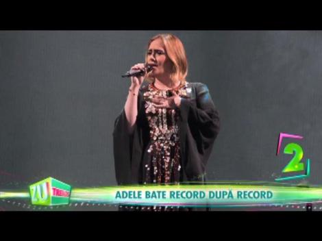 Adele a mai doborât un record uriaș! I-a depășit pe Taylor Swift și Justin Bieber