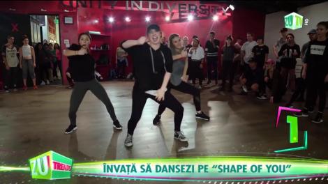 Învață să dansezi pe melodia ”Shape of you”
