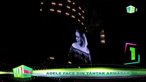 Adele s-a speriat de moarte când un țânțar s-a apropiat de ea, iar reacția ei a devenit virală