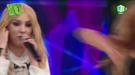 JO, fosta concurentă de la X Factor, a aprins atmosfera la "Forza ZU". Publicul pur și simplu o adoră!