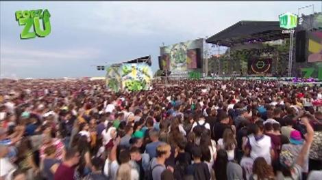 Raluka, apariție excentrică pe scena de la Forza ZU! Artista a făcut show total