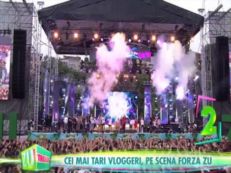 Vloggerii, pe scena Forza ZU