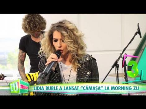 Lidia Buble a lansat ”Cămașa” la Morning ZU