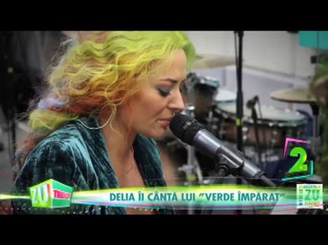 VIDEO! Fanii artistei sunt în extaz: E cea mai tare piesă de până acum? Delia a filmat videoclipul pentru ”Verde Împărat”