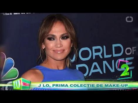 Jennifer Lopez a colaborat cu un brand de make-up