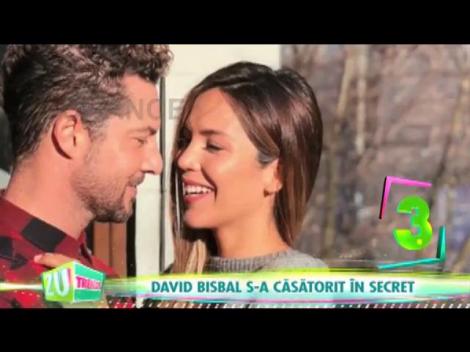 David Bisbal s-a căsătorit în secret