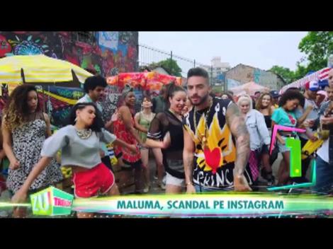 Maluma, scandal pe Instagram