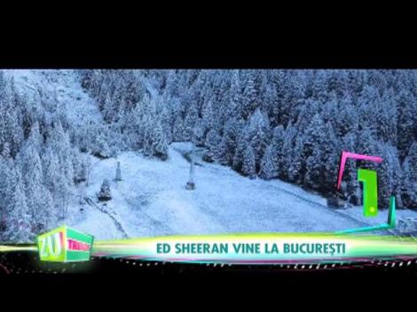 Ed Sheeran vine la București