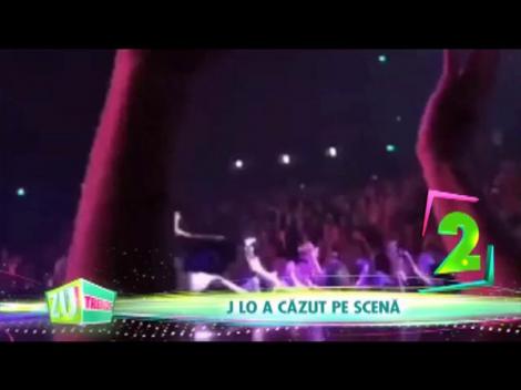 VIDEO. Momente de panică. Jennifer Lopez a căzut pe scenă: „Nu știm ce s-a întâmplat”