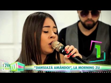 Nicole Cherry a cântat la Morning ZU