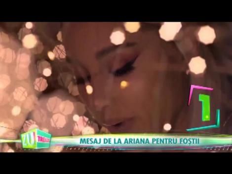 Ariana Grande a lansat o piesă emoționantă dedicată tuturor foștilor iubiți! Uite cât de frumoasă este