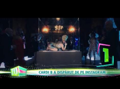 Cardi B a dispărut de pe Instagram