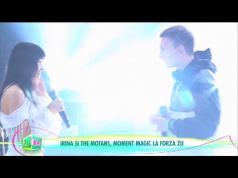 Irina Rimes și The Motans, moment magic la FORZA ZU