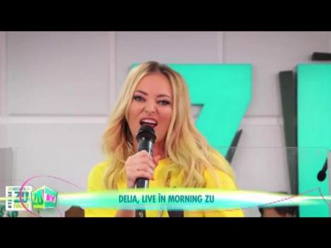 Delia, live în Morning ZU