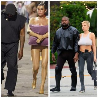 Bianca Censori ȘOCHEAZĂ cu un nou look indecent. Soția lui Kanye West a apărut fără lenjerie intimă și purtând doar ciorapi transparenți pe străzile din Paris