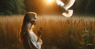 Când nu mai poți, privește către cer. El e mereu cu tine. Rugăciunea tăcută care se aude cel mai tare