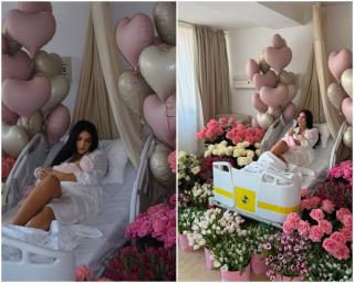 Larisa Udilă, în culmea fericirii după ce a devenit mamă. Primele imagini cu micuța ei