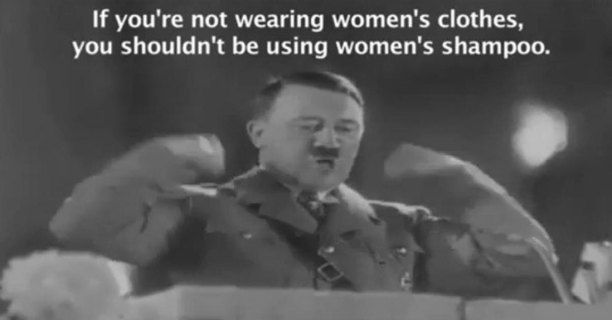Hitler Shampoo VIDEO! Adolf Hitler a aparut intr-un spot publicitar controversat ...