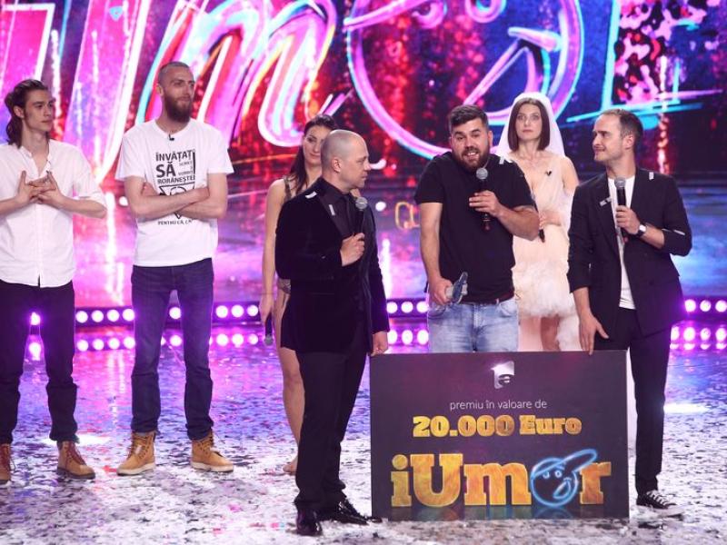 Ce reacție a avut Mihai Radu după ce a aflat că este câștigătorul sezonului 12 iUmor: „Este un vis că sunt aici!”