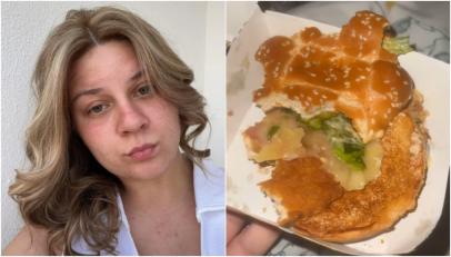 Ce a putut să găsească o tânără într-un burger de pui cumpărat de la un fast-food celebru: „Era viu și mișca”